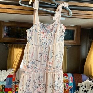 SHEIN Floral Pink Dress